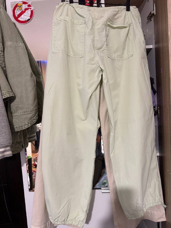 Stradivarius брюки, Zara джинсы, Koton брюки карго женские 7