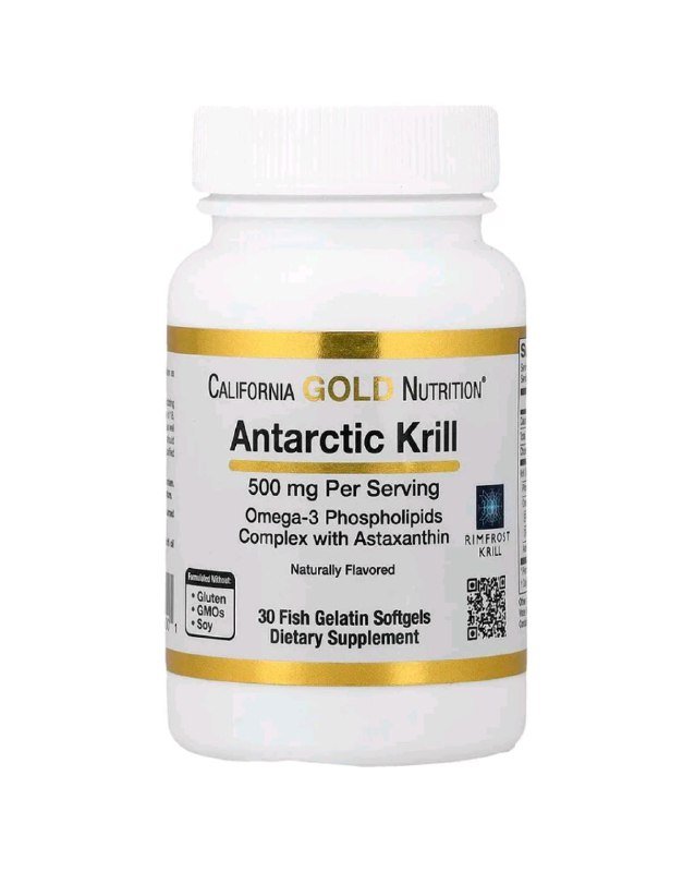 Витамины D3 и K2, Масло антарктического криля 2