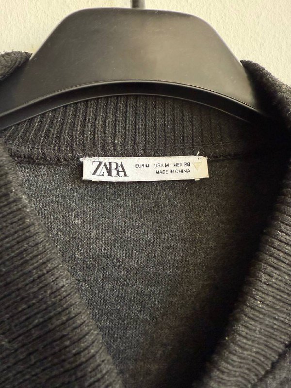 Серый бомбер ZARA M 2