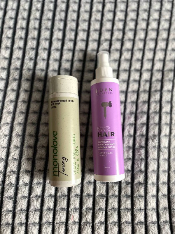 Балансирующий тоник Monolove, спрей для прикорневого объёма Eden