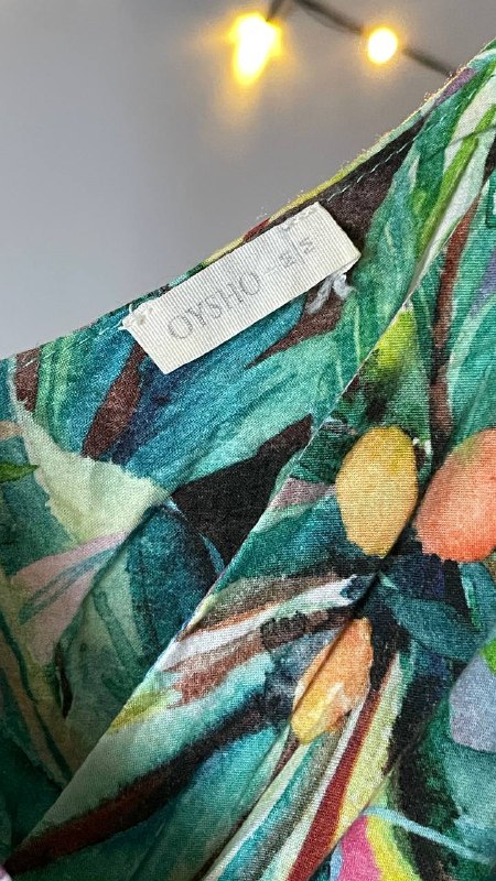 Платье с разрезом Oysho, размер M 2