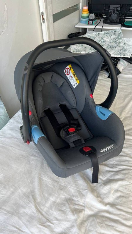 Автолюлька Megababy с переходниками и удлиннителем ремня