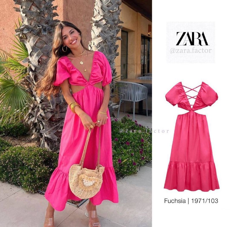 Zara макси платье, H&M джинсовые шорты