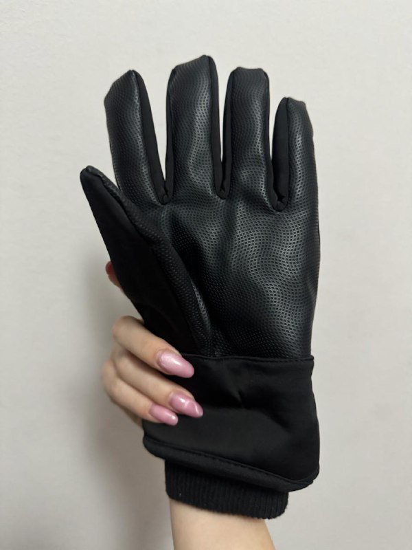 Зимние лыжные перчатки с тач-пальцем 3