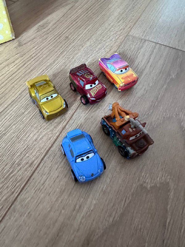 Машинки металлические Mattel 5 шт 2