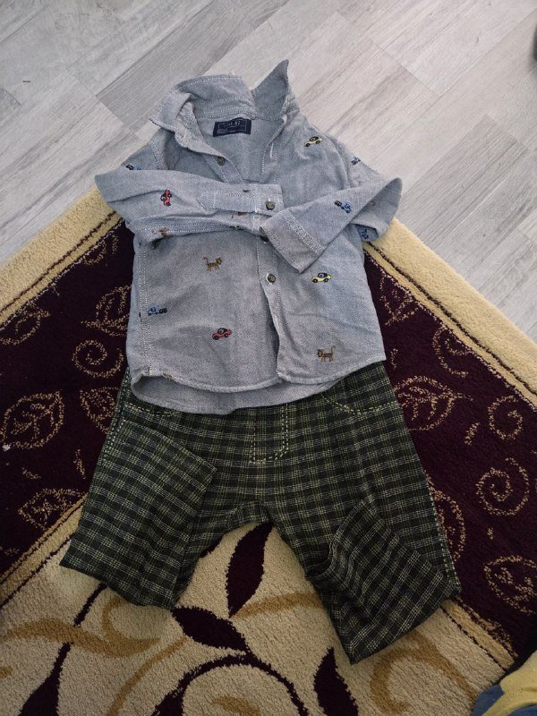 Рубашка и шорты для мальчика 18 месяцев