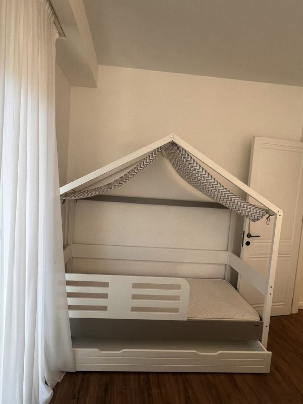 Кровати с матрасами и ящиками для хранения 6