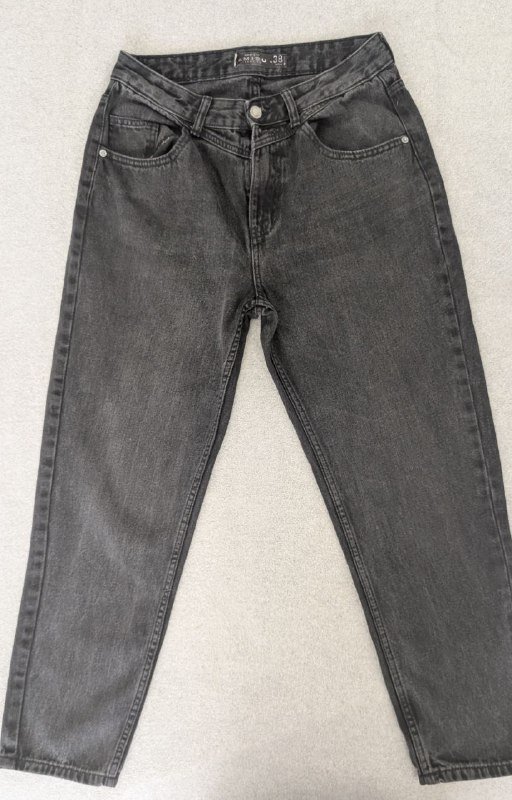 Чёрные джинсы размер М 2