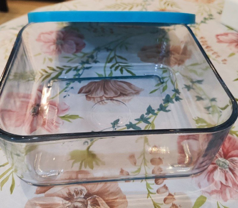 Стеклянный контейнер для запекания из термостекла