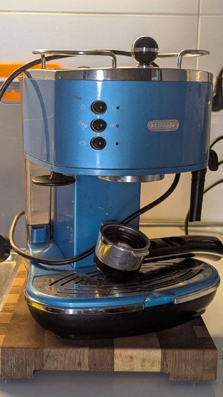Кофемашина DeLonghi Icona Vintage, темпер 3