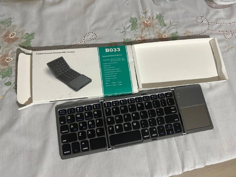 Bluetooth клавиатура с тачпадом 2