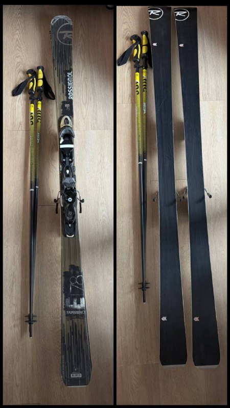 Мужской горнолыжный комплект Rossignol Experience 78 и Salomon X-Wave 1