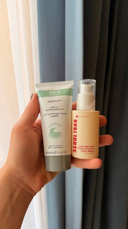 Серум Seoul 1988 Retinal Liposome 2% и молочко умывалка