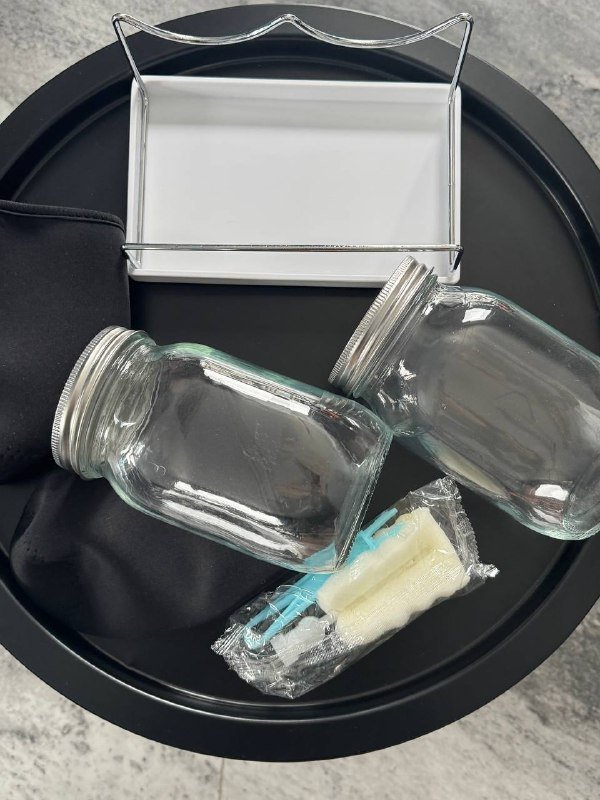 Набор для проращивания, полотенца, контейнеры Pyrex и Luminarc, точилка, венчик, масленка