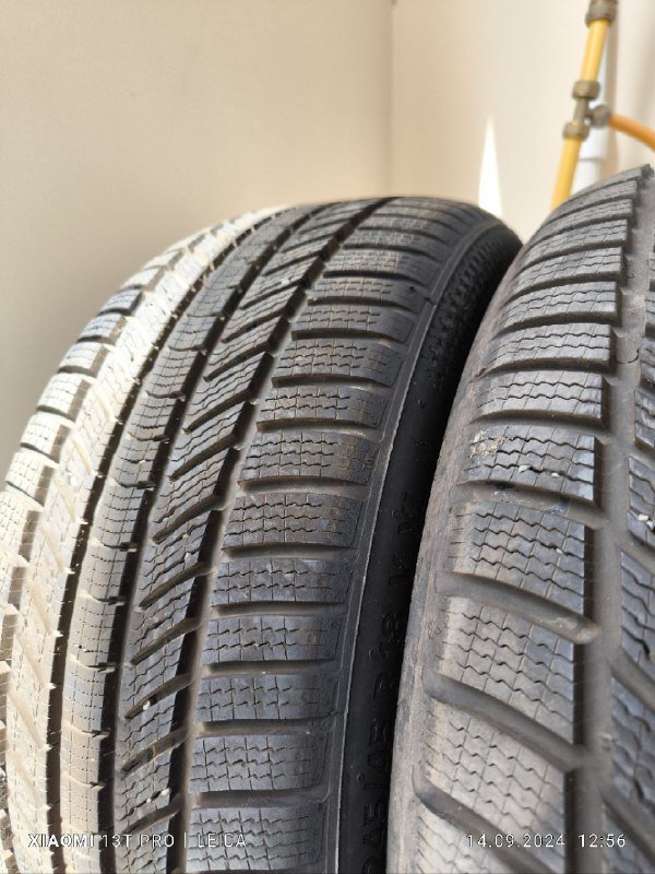 Зимний комплект разноширокий Continental 245/45/18 и 275/40/18 9