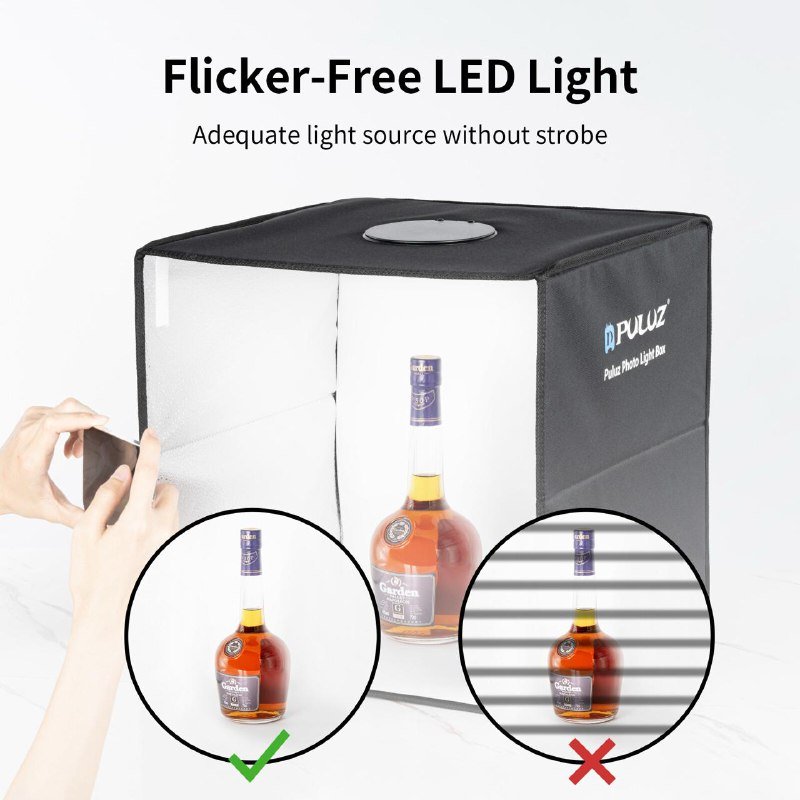 Мини-фотостудия Puluz 40 см с LED подсветкой 2