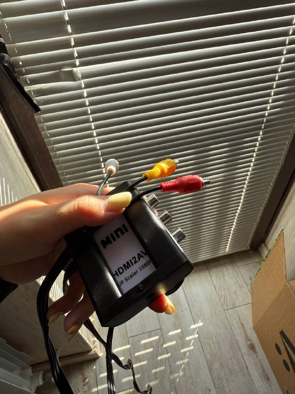 HDMI to AV конвертер тюльпан