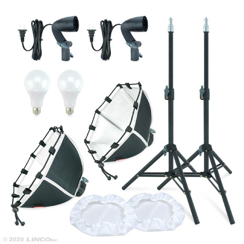 комплект софтбоксов и стоек для фото и видеосъёмки 5
