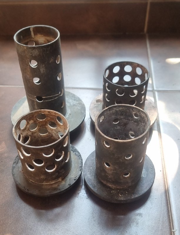 Опоки нержавейка для авто запчастей диаметр 55-65 высота 85-150