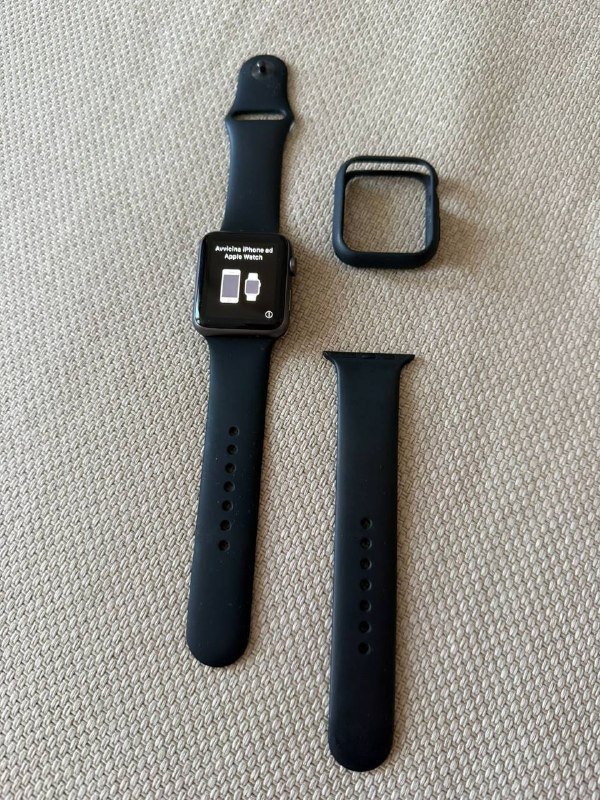 Apple Watch Series-1 42mm Smart Watch Space Gray Aluminum Case 8