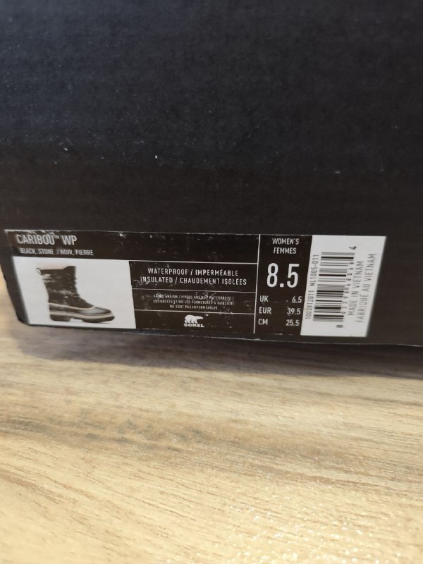 Ботинки зимние Sorel Caribou размер 8.5 2