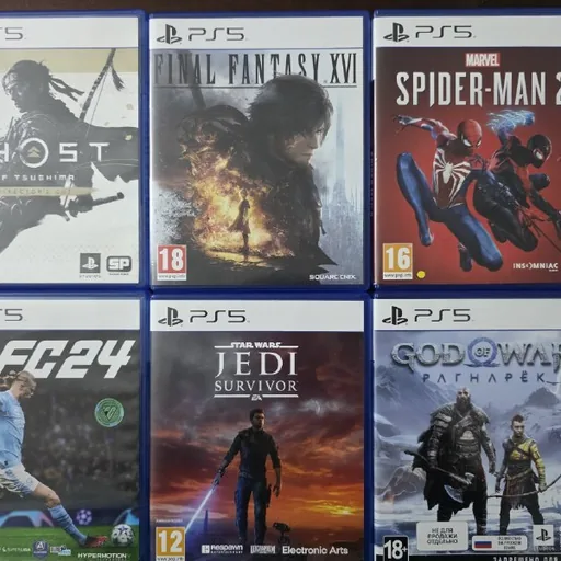Диски PS5 с играми
