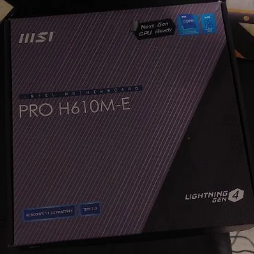 Материнская плата MSI PRO H610M-E