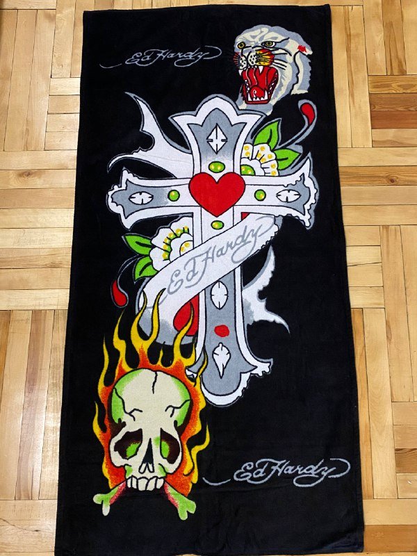 пляжное полотенце Ed Hardy