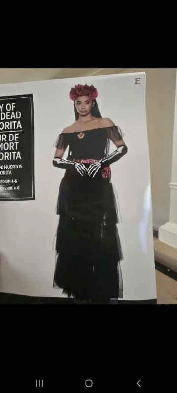 Новый Halloween костюм Day of the Dead Senorita
