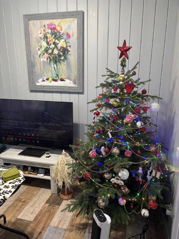 Елка с игрушками 180 см