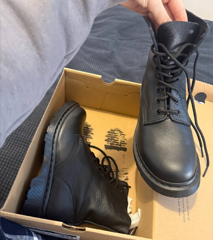 dr. Martens 1460 Pascal Mono ботинки женские черные 3
