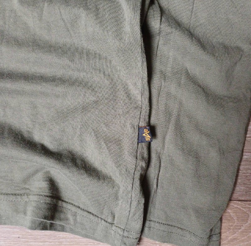 Alpha Industries длинный рукав футболка размер M 5