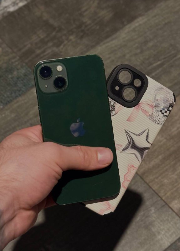 iPhone 13 128gb, чехол