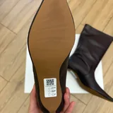 Бордовые кожаные сапоги Topshop Tiggy, чёрные ботинки ALDO Rowallan 6