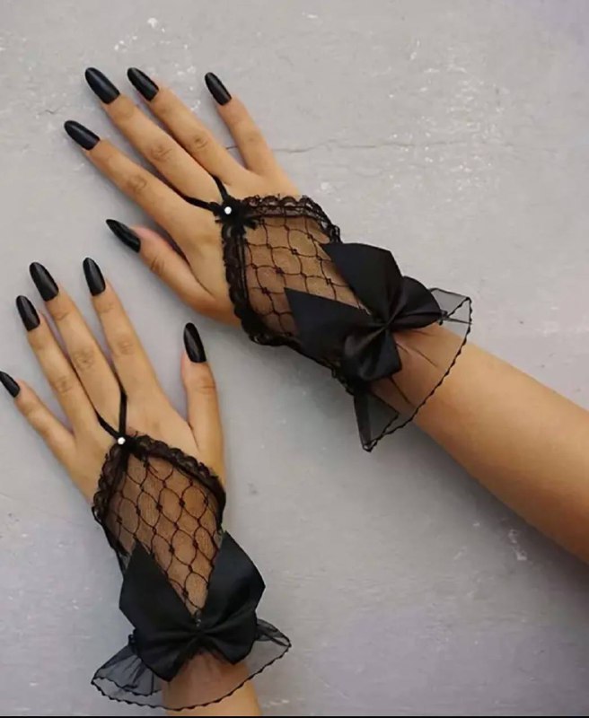 Перчатки кружевные 6