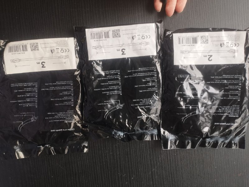 Патч-корд Patch Cord CAT 5e 3 м и 2 м 2