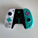 Nintendo Switch V1, games, joystick, case, cartridge box 3
