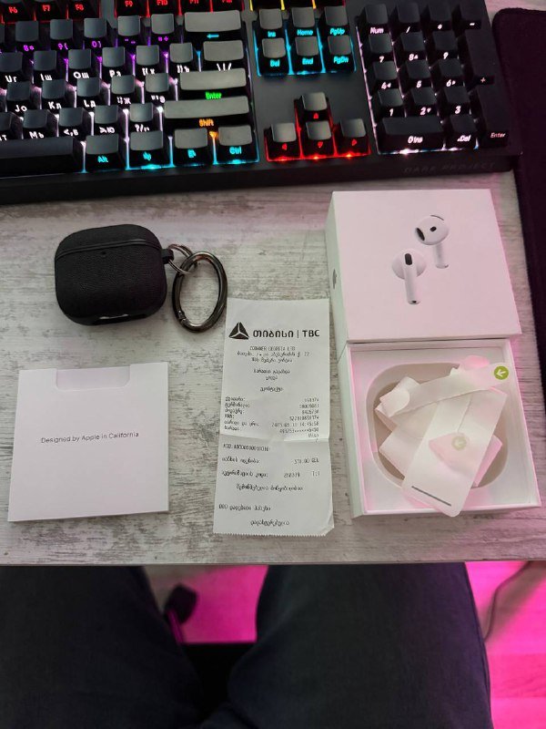 Кейс наушников AirPods 4 ANC