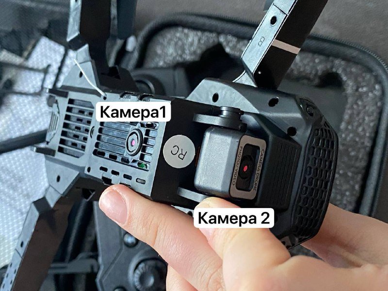Квадрокоптер с двумя камерами 2