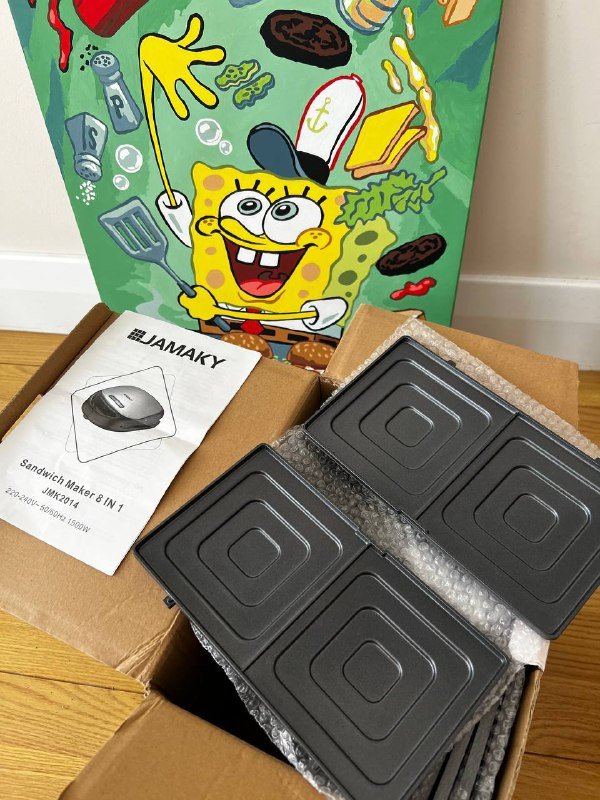 Съемные панели для мультипекаря Jamaky JMK2014 7шт 4