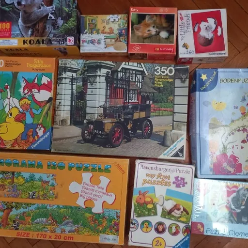 Пазлы, игры