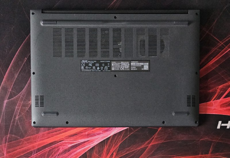 Asus VivoBook 16X, M.2 enclosure, Samsung SSDs 3