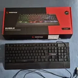 Wireless Logitech keyboard with mouse, wired Rampage keyboard, Logitech mouse 2