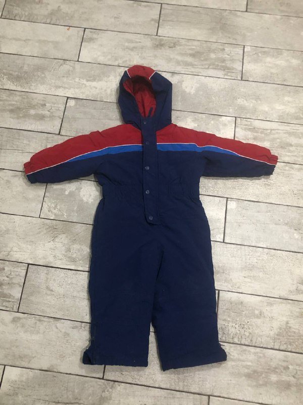 Детский комбинезон на зиму размер 86-92