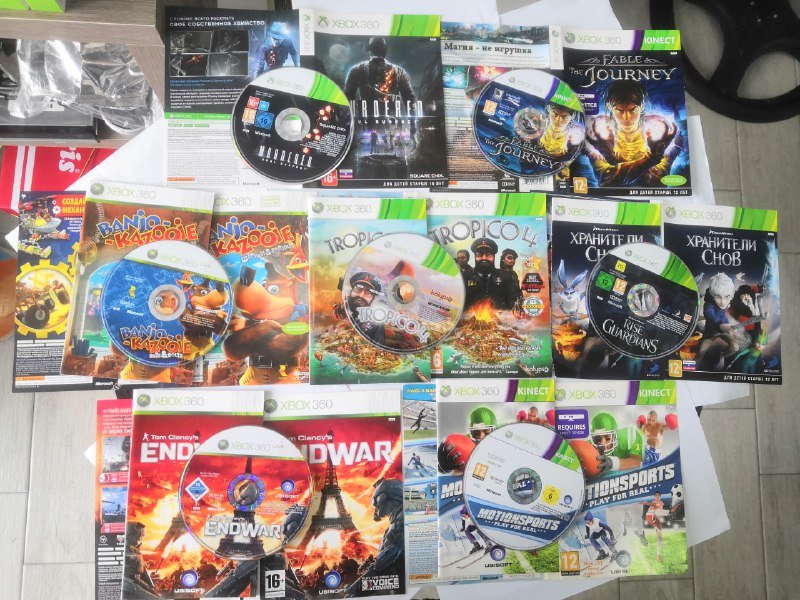 Лицензионные игры XBOX 360 и XBOX One, коллекционные издания 2