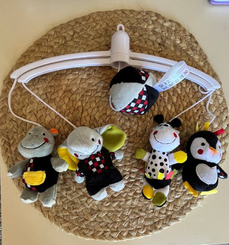 Механический мобиль на детскую кроватку Babyono