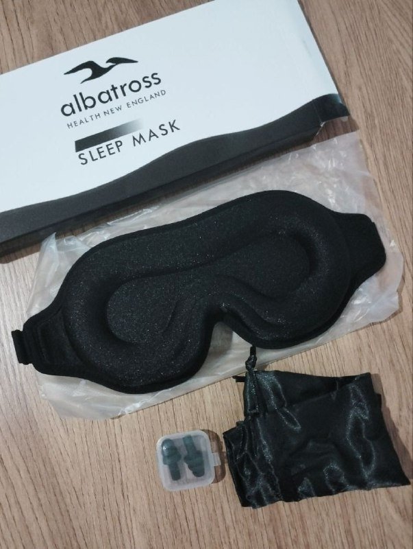 Маска для сна Albatross с берушами 2