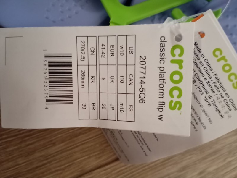Новые женские crocs 41-42 3