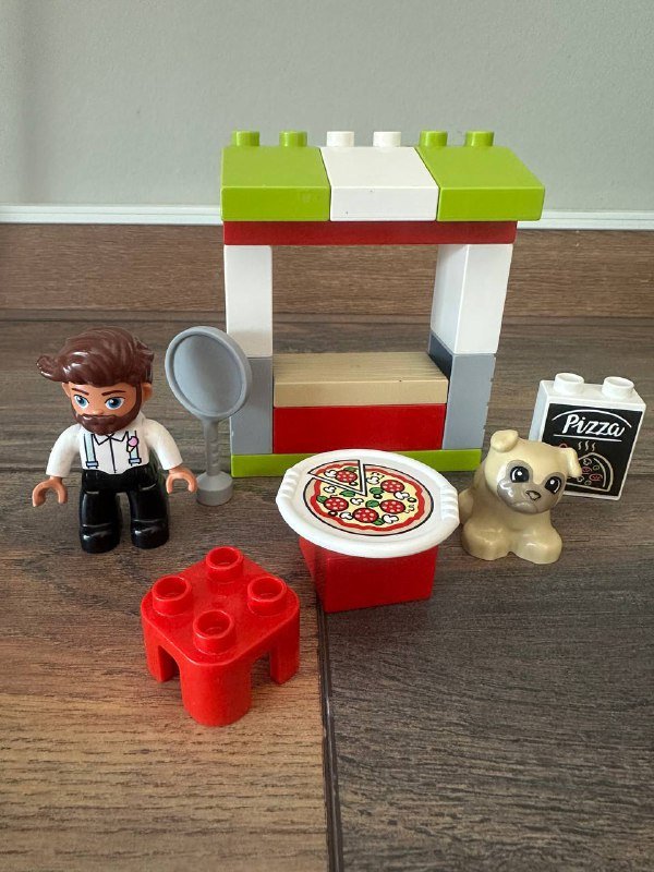 Наборы Лего Duplo Wild animals, Pizza stand, Wild animal of Africa 2