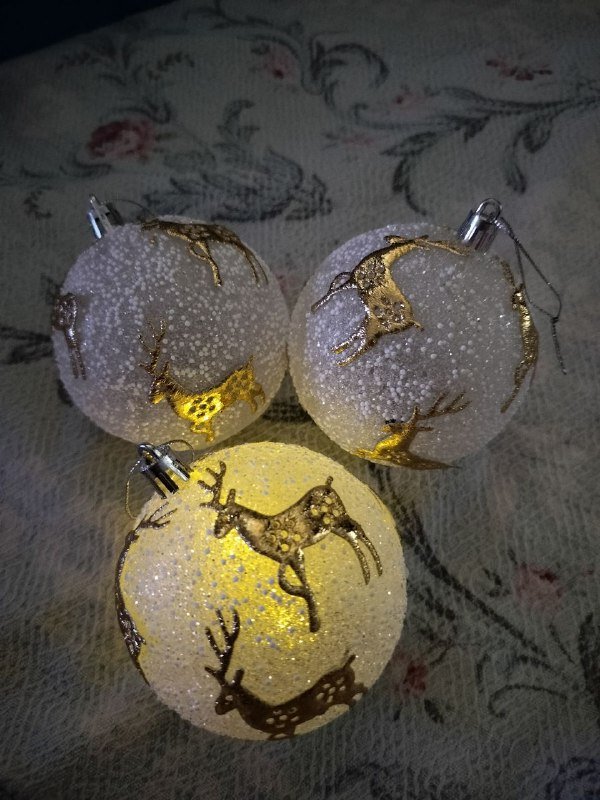 Новогодние рождественские украшения на ёлку наборы шаров и снежинок 5